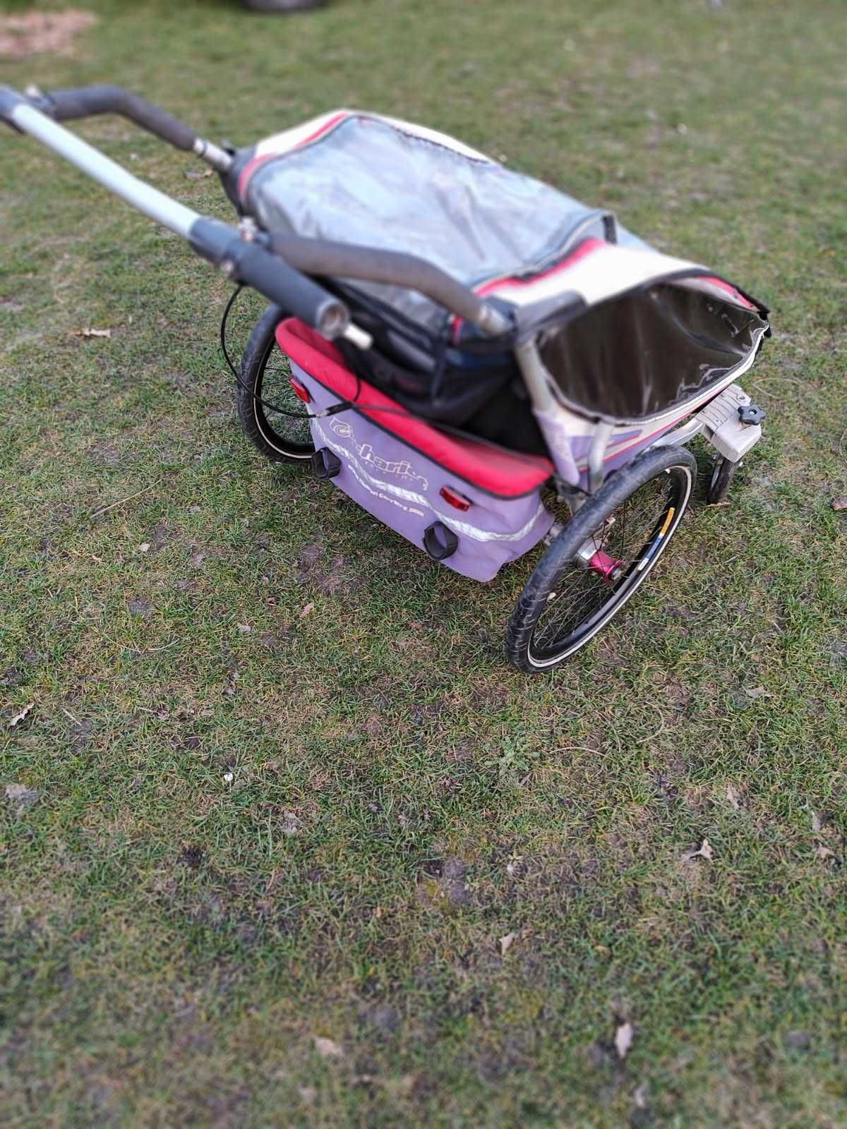Przyczepka rowerowa Chariot cx2 riksza do roweru wózek spacerowy thule