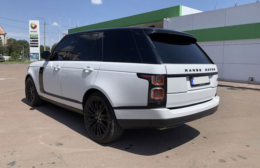 Обвес L405 рестайлинг Range Rover Vogue фары бампер SVA SVO