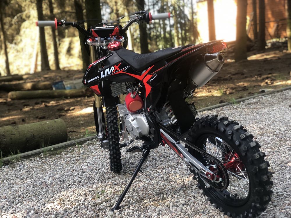 Symotos LMX 150 enduro Pitbike 17/14 lampy