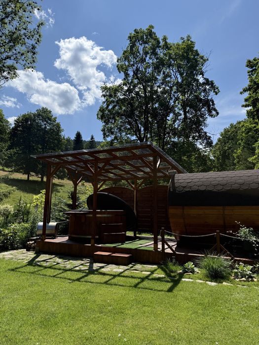 Dom Czarna Góra na wyłączność z balia i sauną