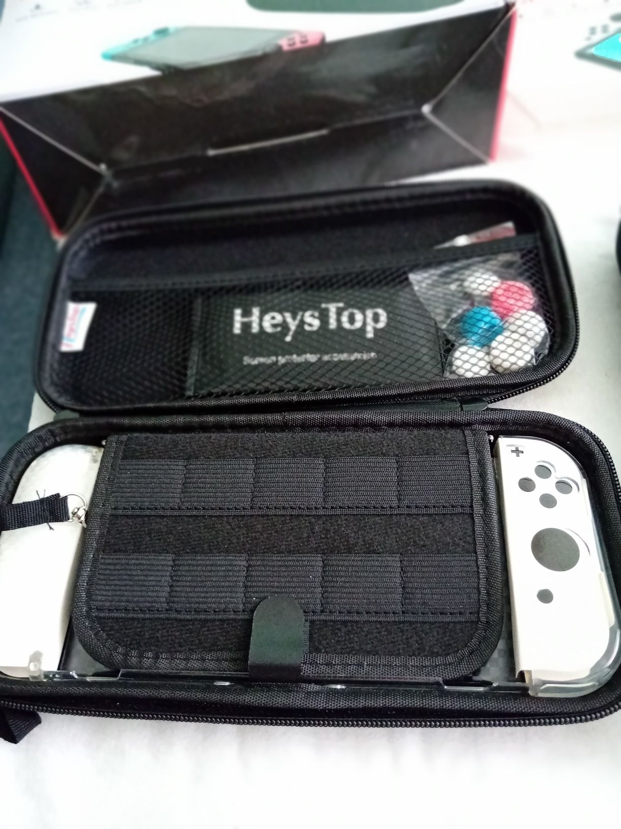 Zestaw akcesoriów do Nintendo Switch/OLED – 2 komplety w 1