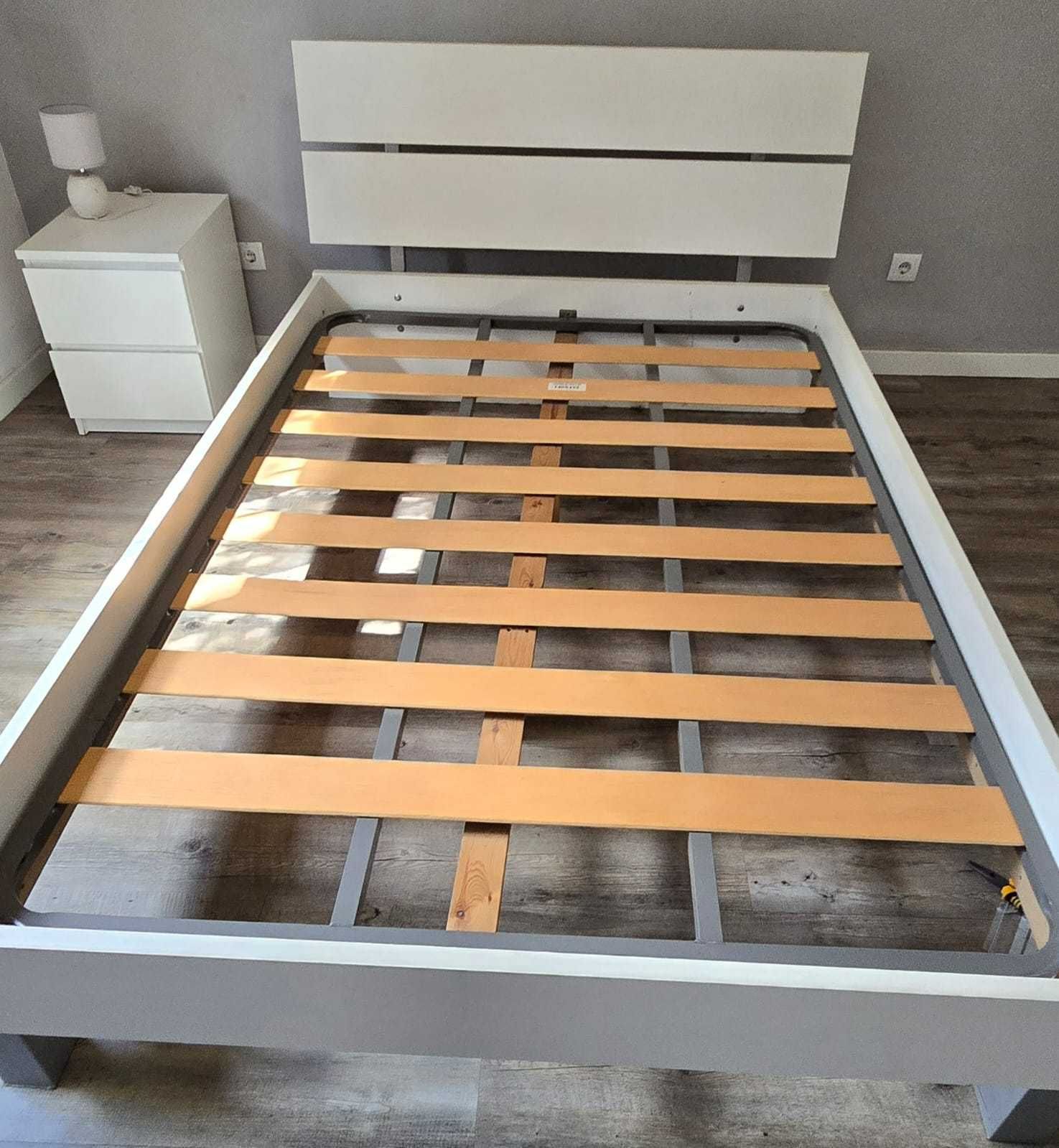 CAMA CASAL COM COLCHÃO