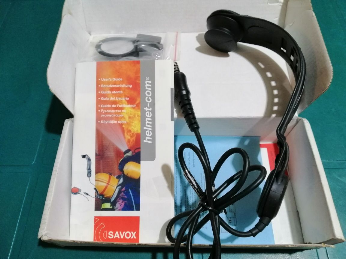 Система связи Savox HC-1 и кнопка PTT Motorola.