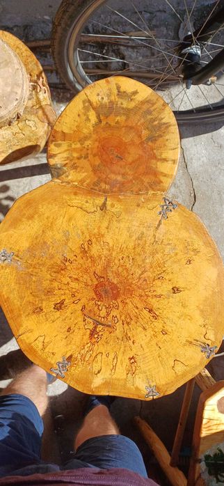 Stolik MIODOWY drewniany HANDMADE