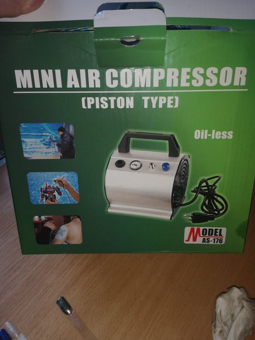 Kompresor, air, aerograf