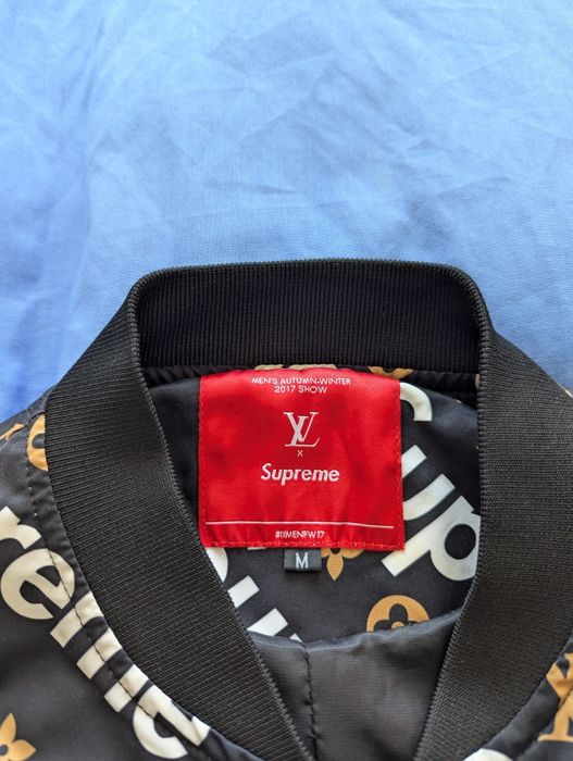 Casaco bomber lv x Supreme