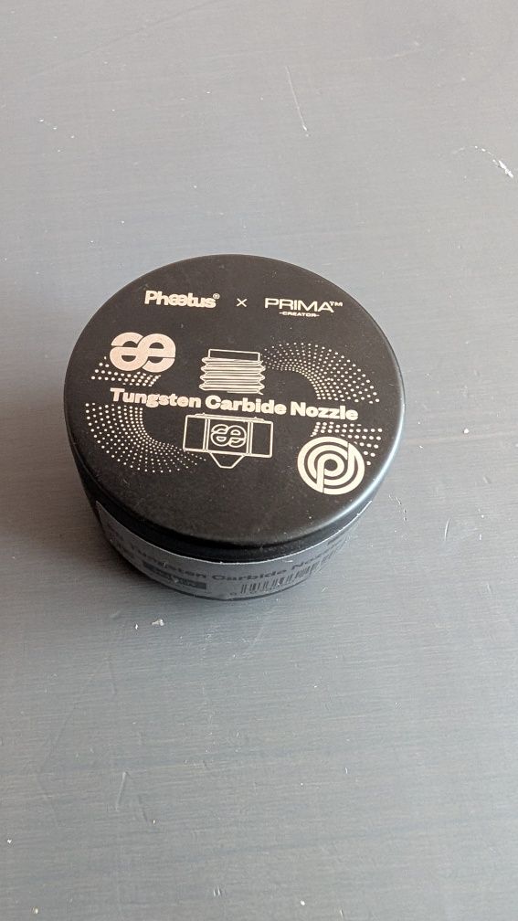 Dysza tungsten carbide Phaetus 0.4 mm M6 – nowa, E3D V6 kompatybilna