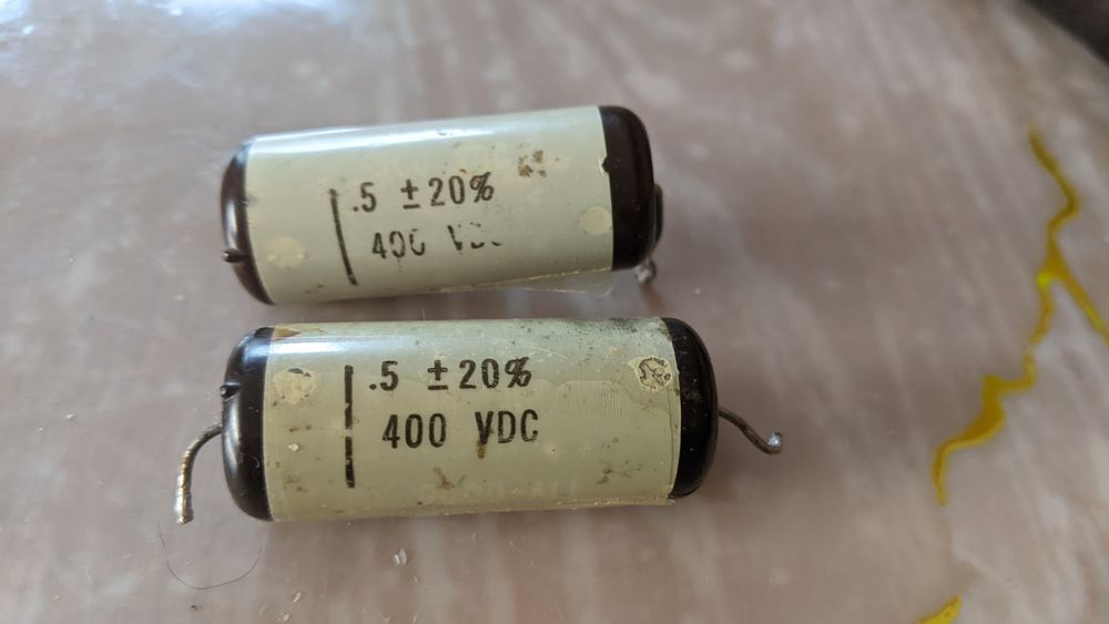 Конденсатори PIO 400v  made in USA.