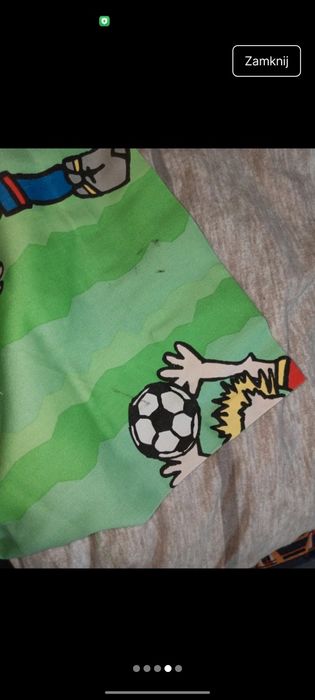 Zasłony czarno szare i zielone