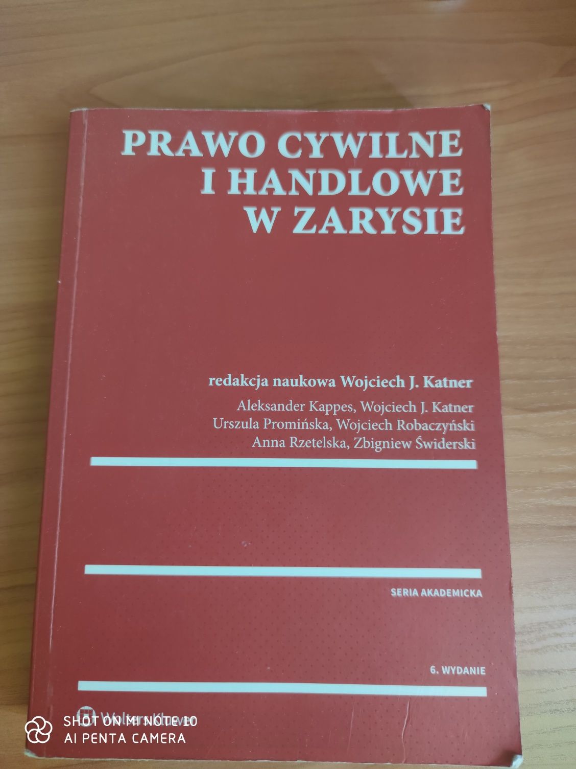 Książka prawo cywiilne i handlowe w zarysie