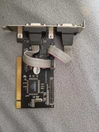 KONTROLER 2 x COM / RS232 9pin PCI - PI2NM9835X3C