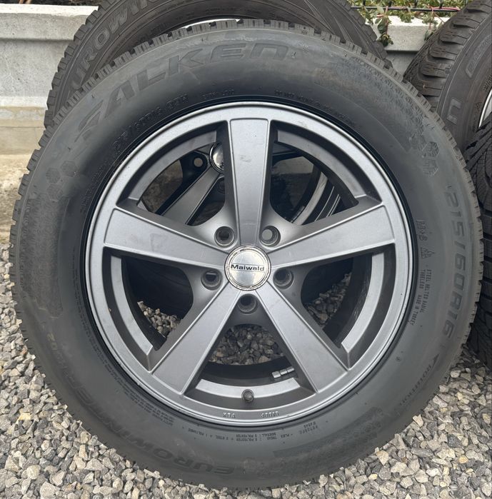 Alufelgi 16” 5x108 Ford Galaxy, Smax, Kuga z Oponami Zimowymi 24 rok