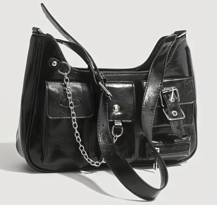 Жіноча чорна сумка