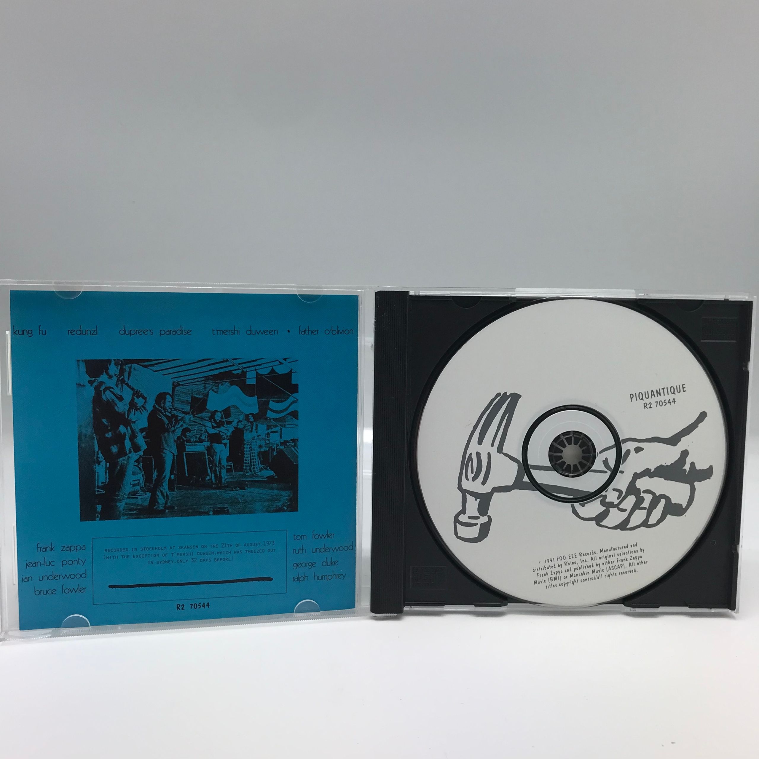 cd - frank zappa, mothers - piquantique stockholm