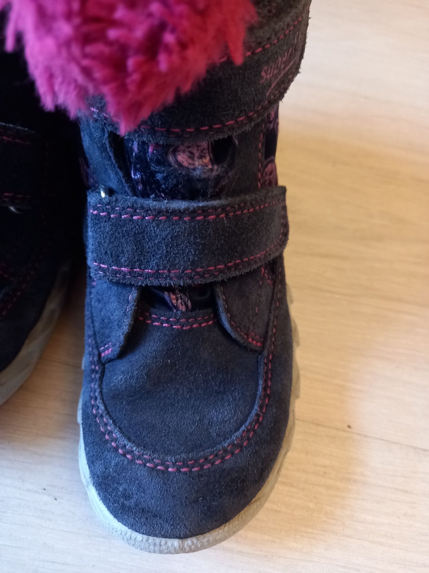 Buty kozaki śniegowce na zimę Superfit r. 26