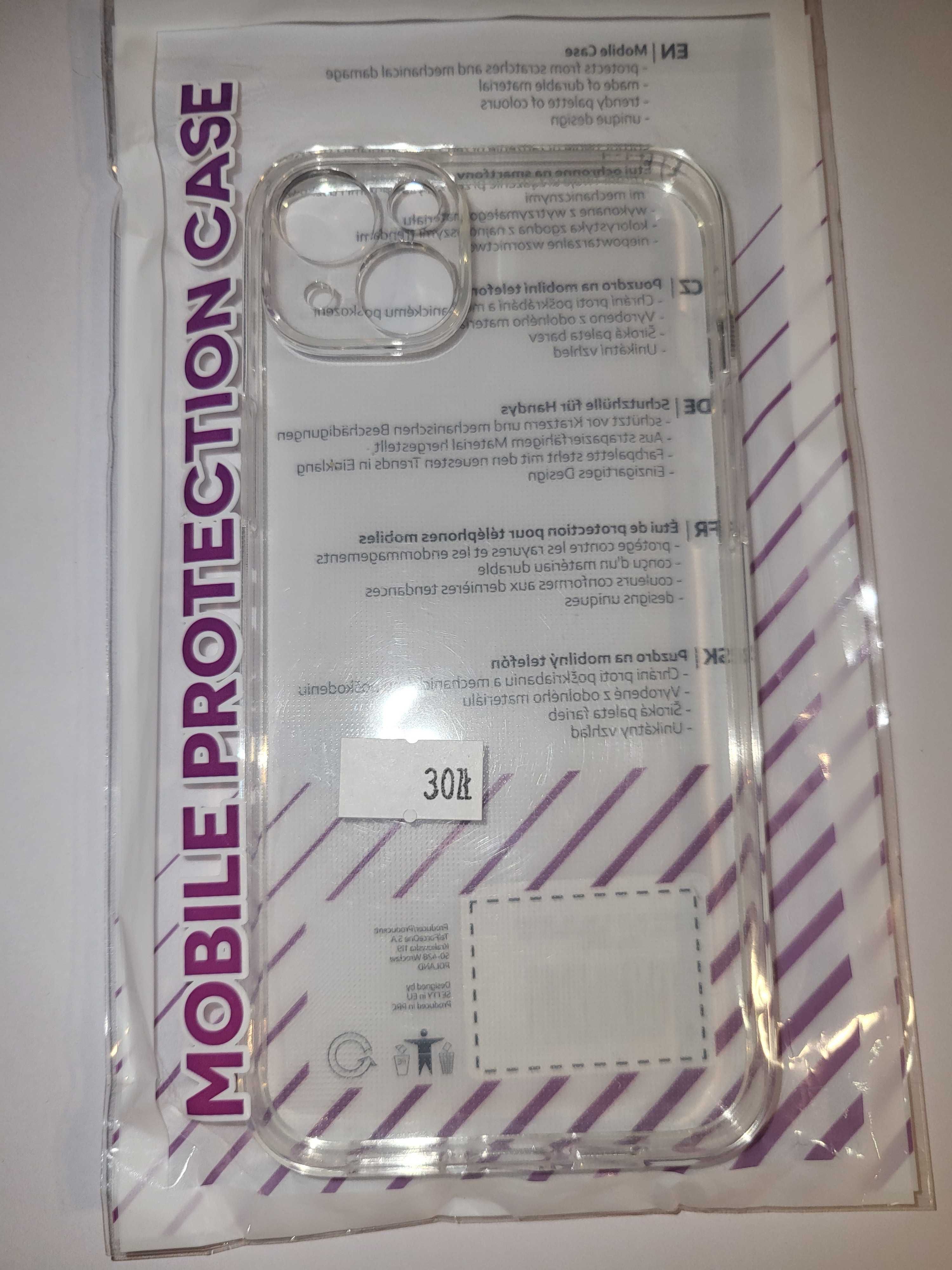 Etui iPhone 14 Plus bezbarwne