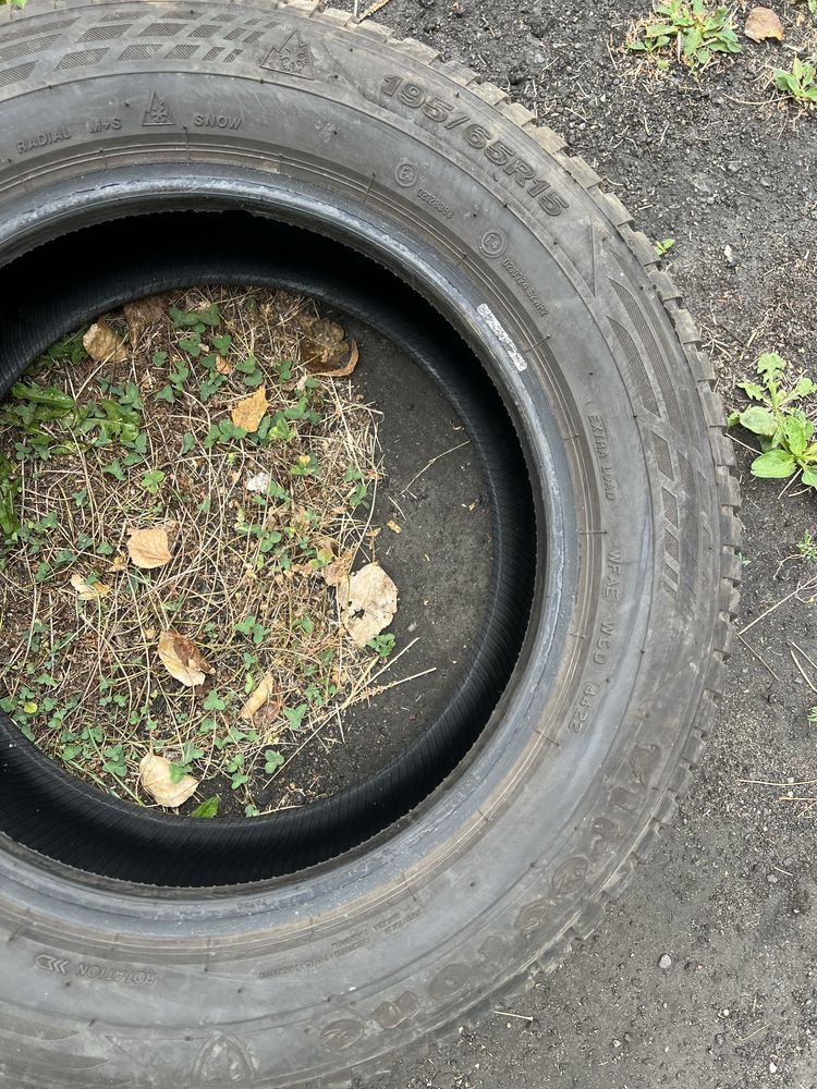 2 szt 195/65 r 15 Opony Całoroczne Firestone Multiseason