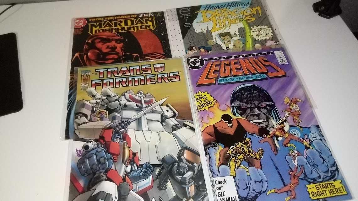 OPORTUNIDADE - Lote de 20 Comics - títulos #0 e #1, anos 80 e 90