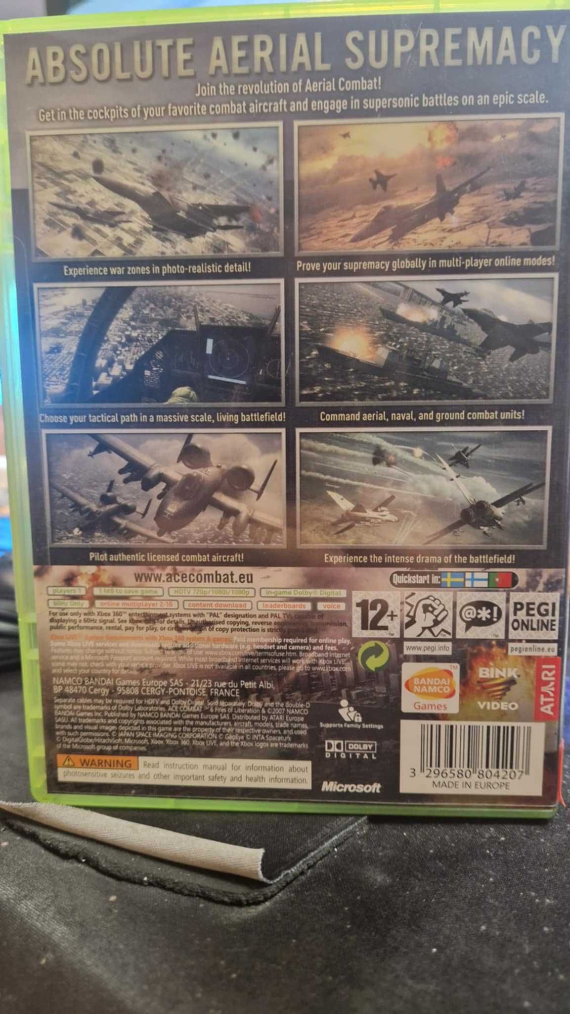 Ace Combat 6: Fires of Liberation Xbox 360 Samoloty SklepRetroWWA