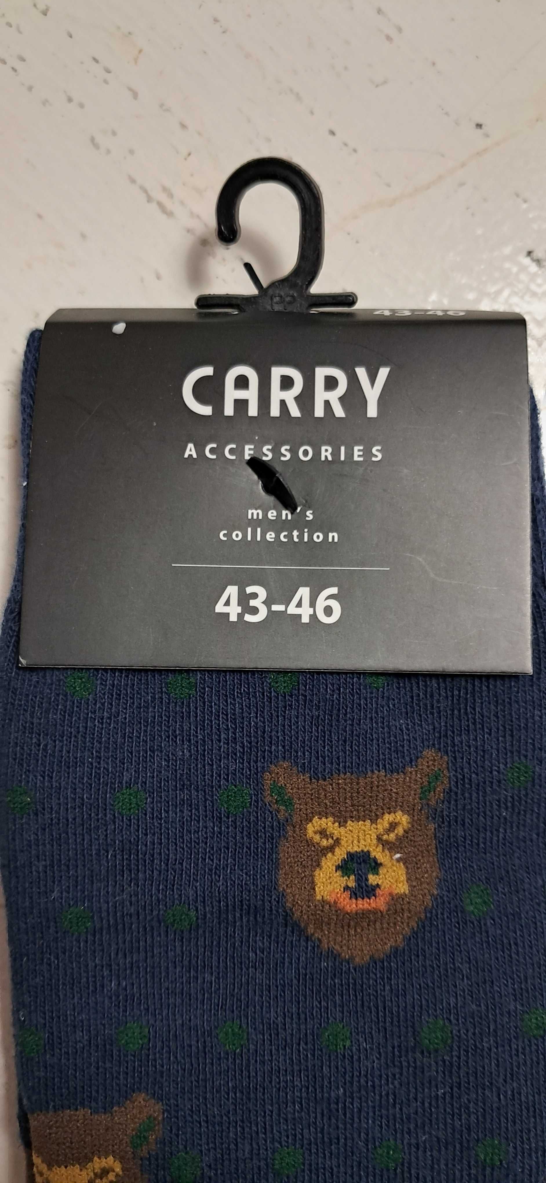 Skarpetki Skarpety Sock CARRY Rozmiar 43-46 NOWE Bawełna 70% TF-1R-013