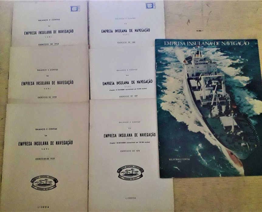 Empresa Insulana de Navegação e Carregadores Açoreanos - documentos
