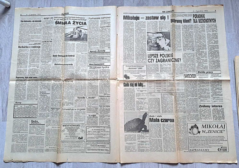 Trybuna Śląska, z dn. 04.12.1993r.