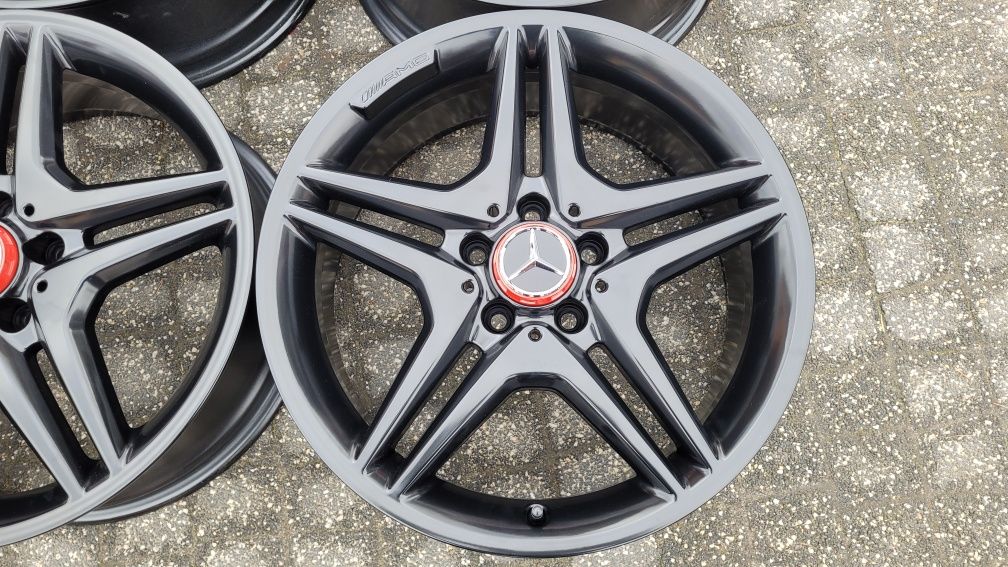 AMG  18"  Oryginal A177 5x112  7,5j et52  CLA  A b c klasa W205 czarne