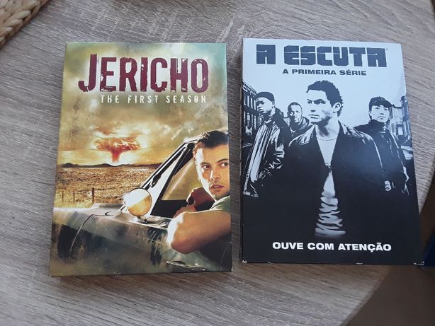 Dvd's originais séries Jericho e A Escuta