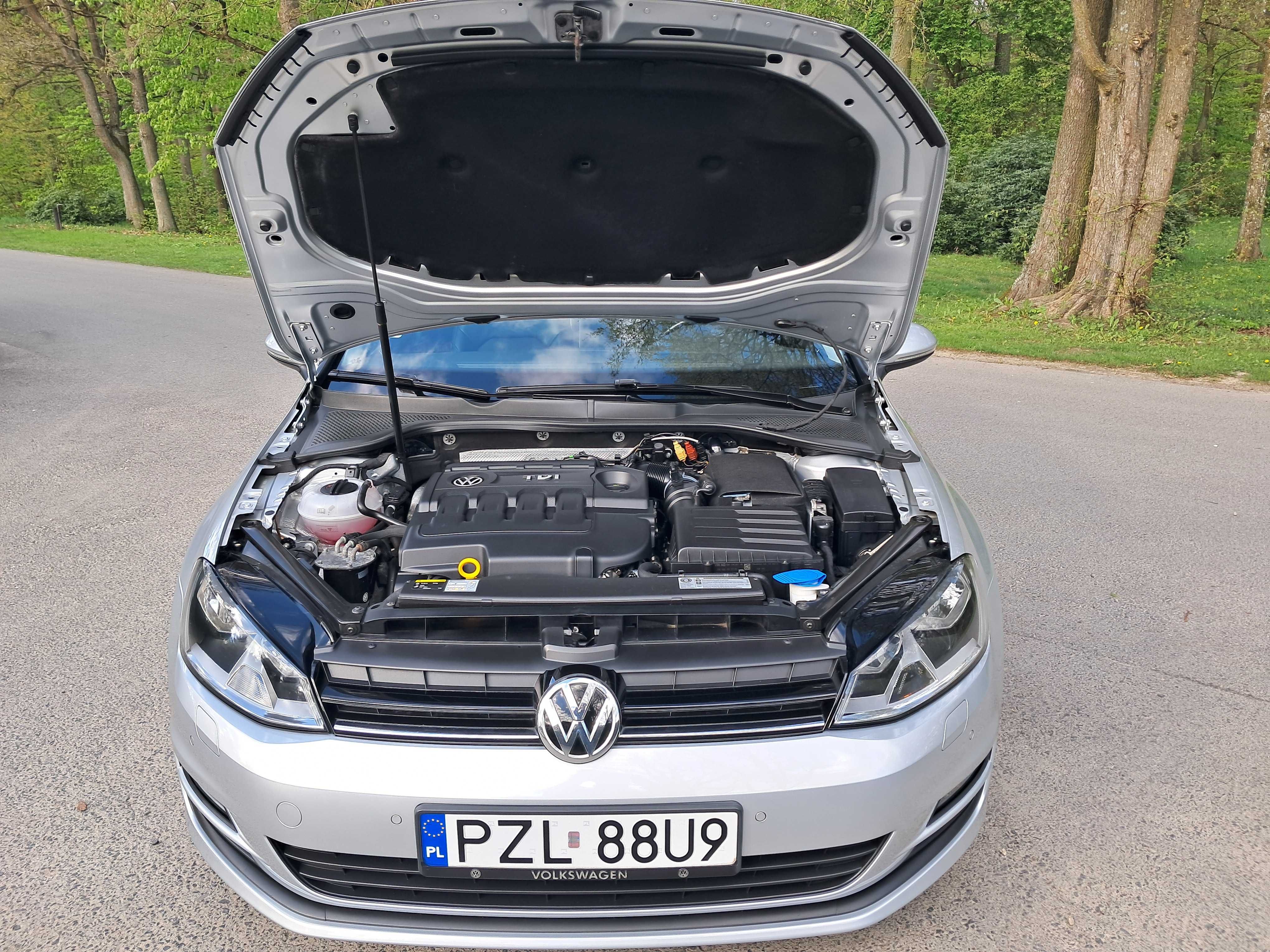 Volkswagen GOLF 7   2,0 TDI 150KM Bezwypadkowy NOWY ROZRZĄD