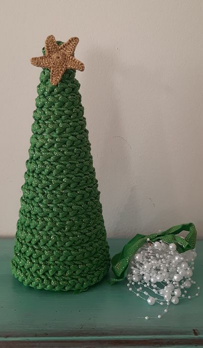 DECORAÇÃO DE NATAL EM CROCHÉ  - artesanato  feito à mão