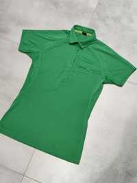 Koszulka Polo Salewa Alpina DRY Travel Green damska rozm. S