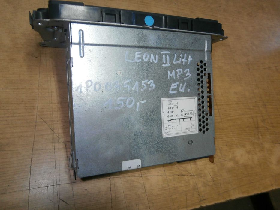 seat leon II radio oryginalne MP3 radio fabryczne 1P0