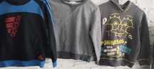 Adidas,H&M,bluzy chłopięce 6-7lat