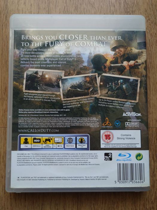 Call of Duty 3 PS3