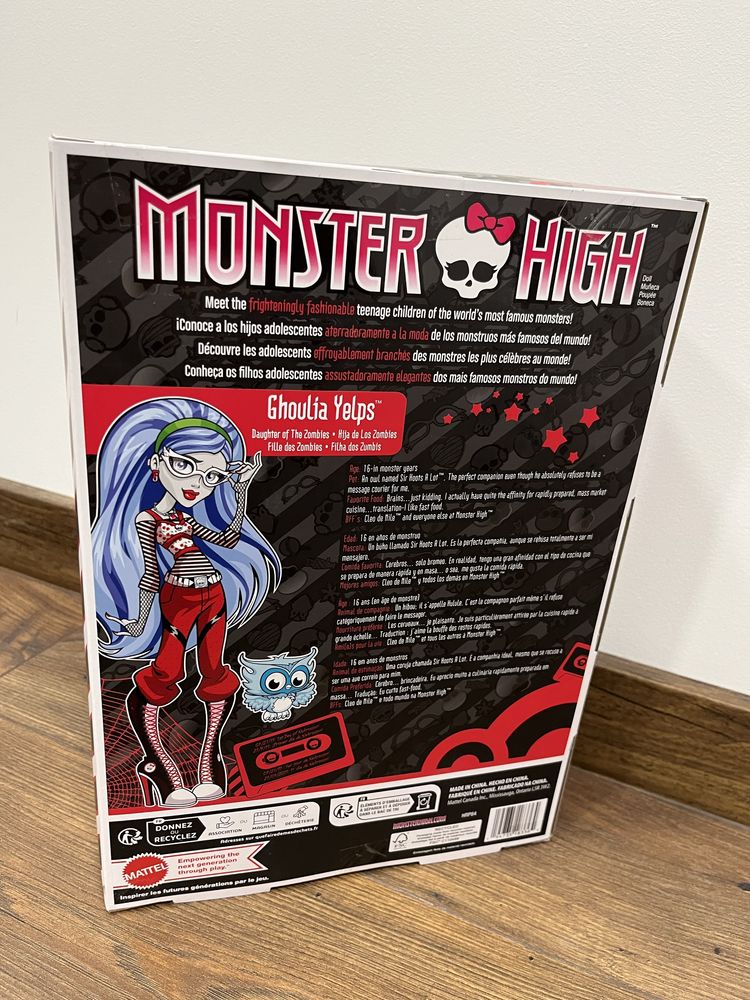 Ghoulia Creeproduction Monster High