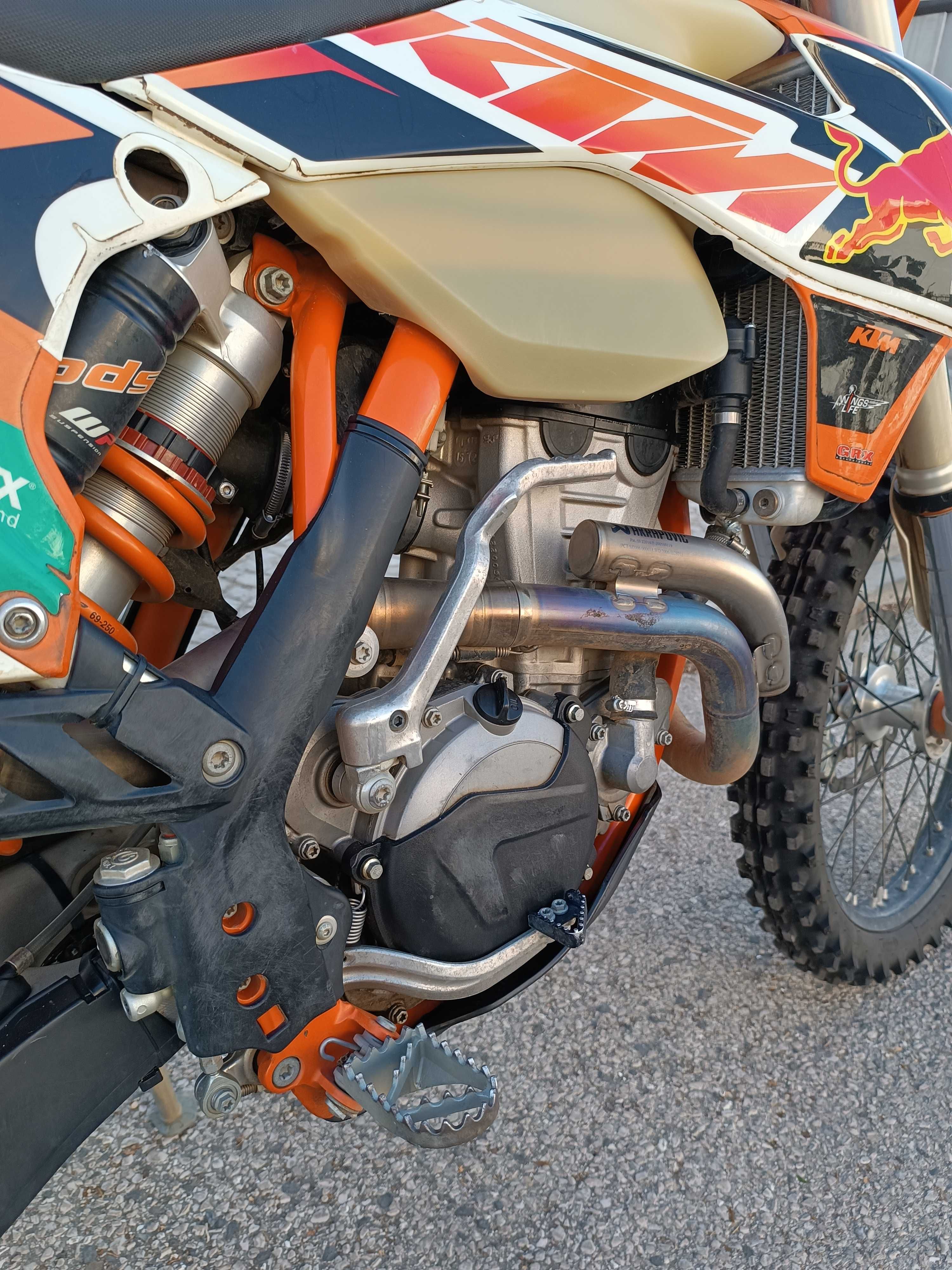 KTM 250 exc com Matrícula