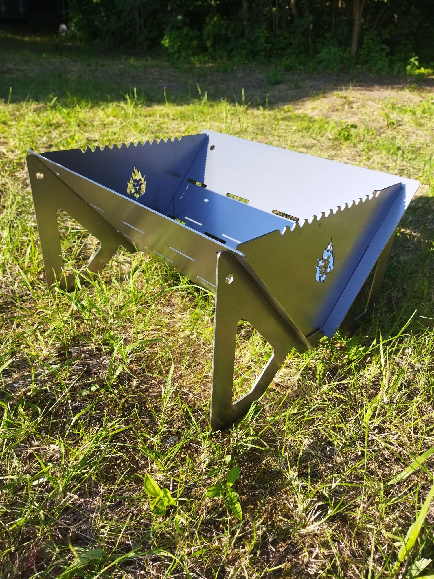 Mangał - grill przenośny, palenisko