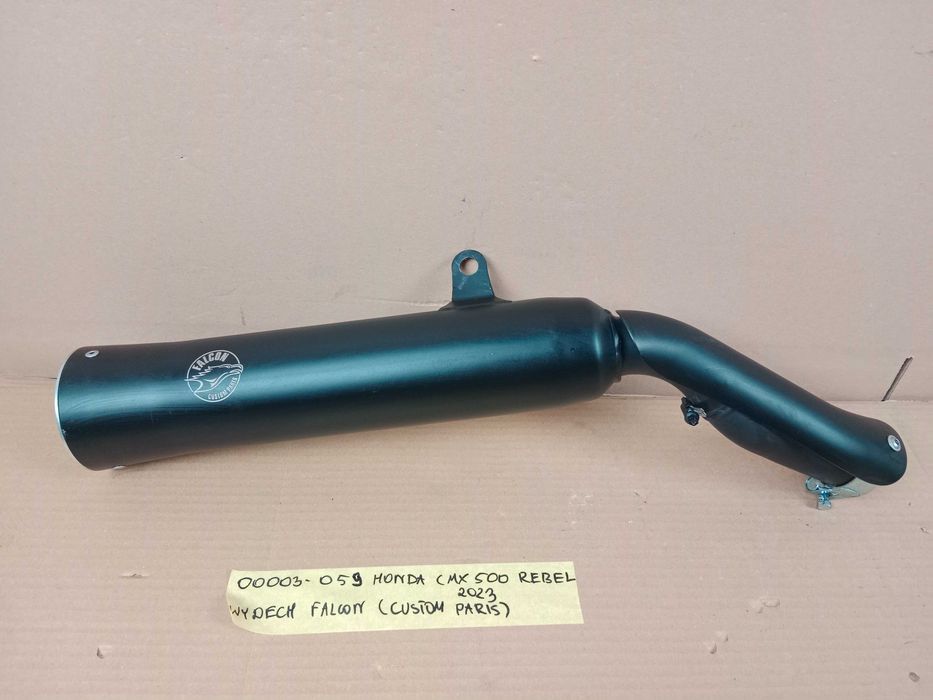 Honda CMX 500 REBEL Tłumik Akcesoryjny Wydech Falcom CUSTOM PARIS 2023