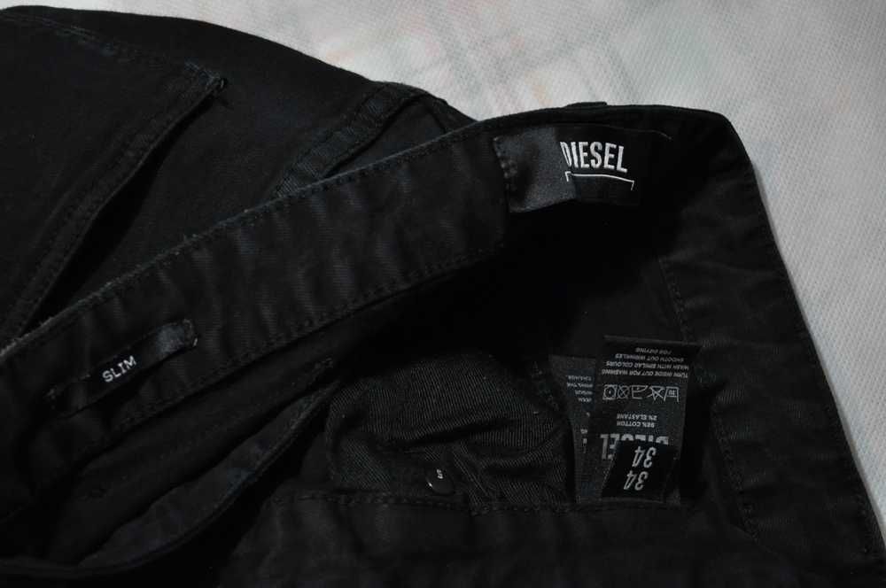 DIESEL SLIM 92cm 34/30 męskie spodnie jeansowe stretch fit s2v