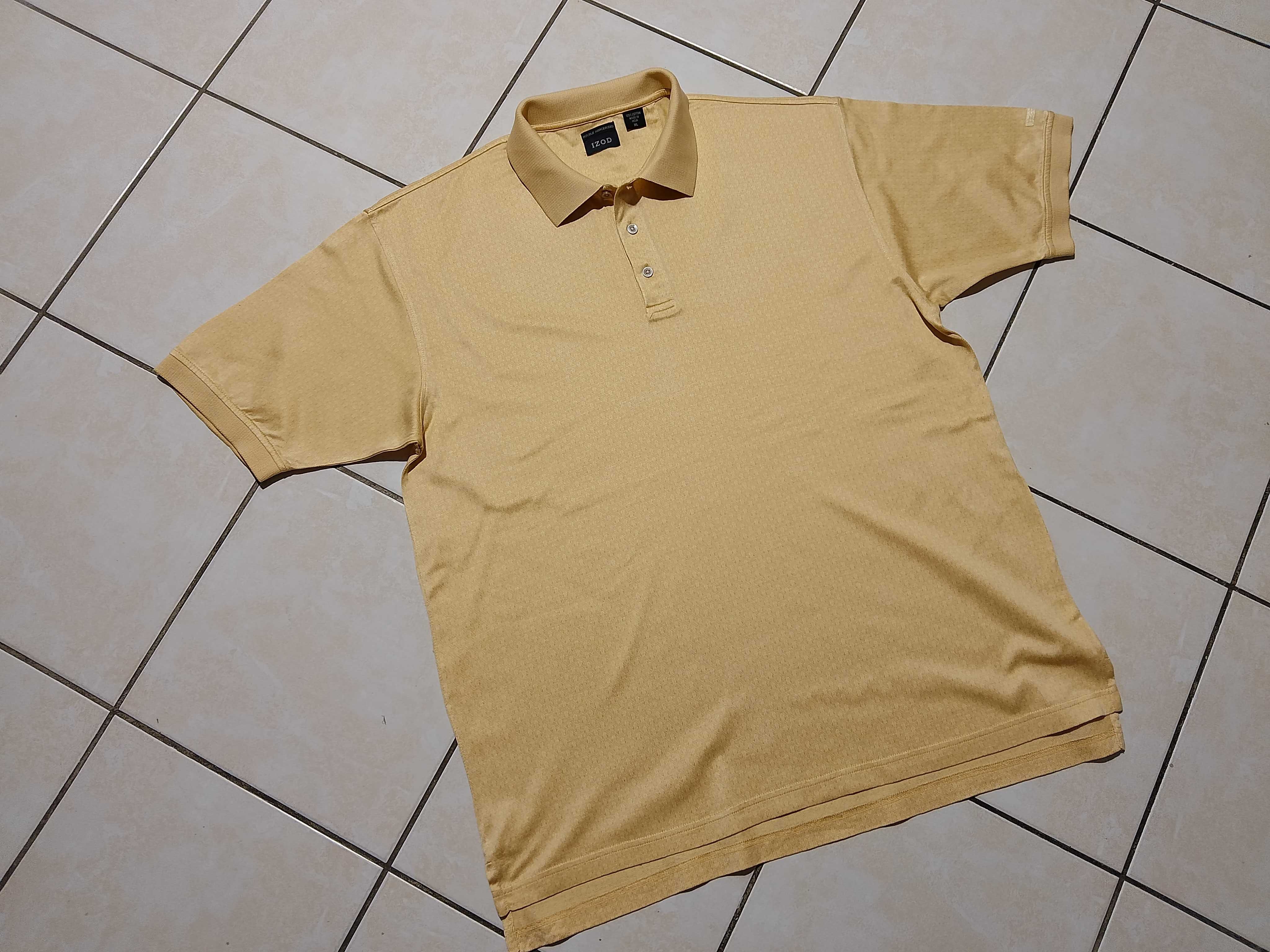 IZOD USA - NOWA! z LOGO Koszulka Polo Męska rozmiar XL