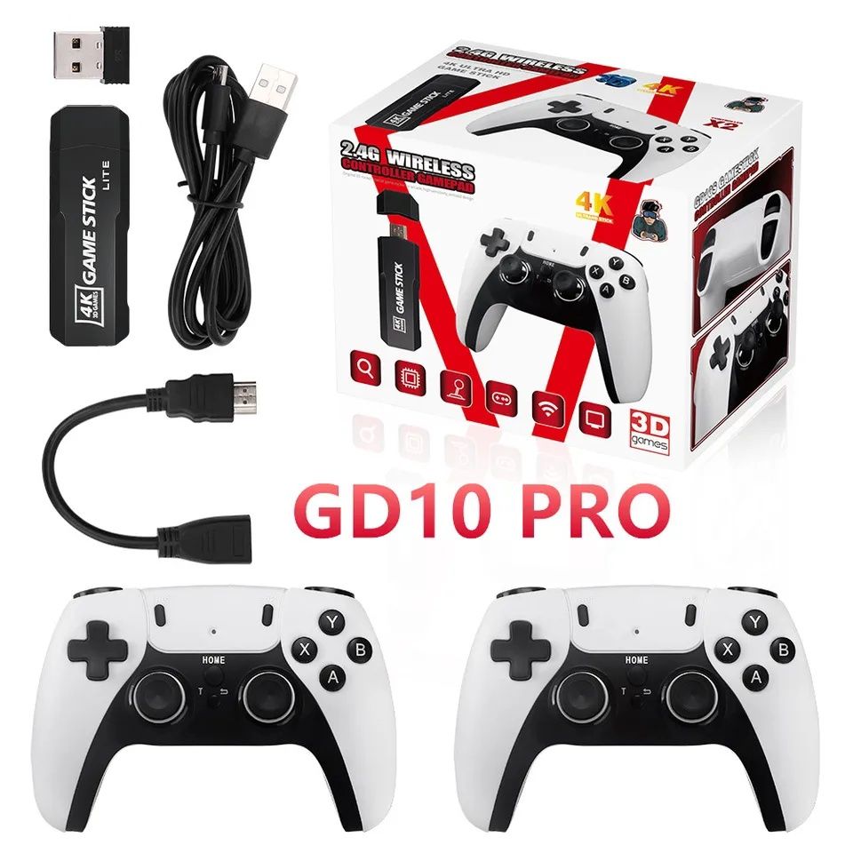 Потужна ігрова приставка Game Stick GD10 Pro