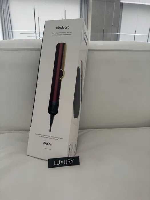 Новий! Оригінал! Dyson Airstrait HT01 Red Velvet/Gold