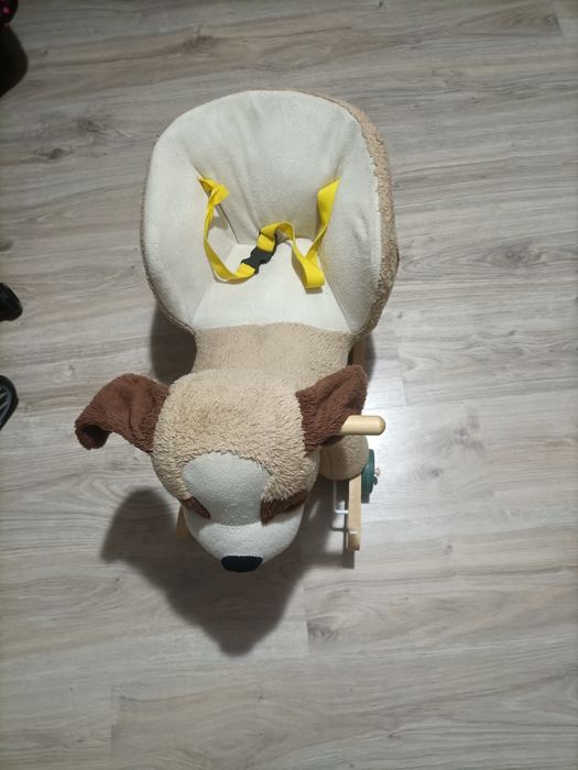 Bujak,jeździk 2w1 Piesek na biegunach