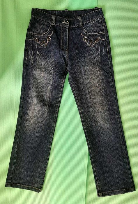 Джинсы для девочки р.12