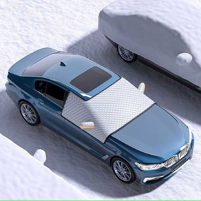 Osłona mata na szybę auta samochodu anty mróz śnieg magnetyczna