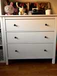 Komoda Hemnes Ikea biała