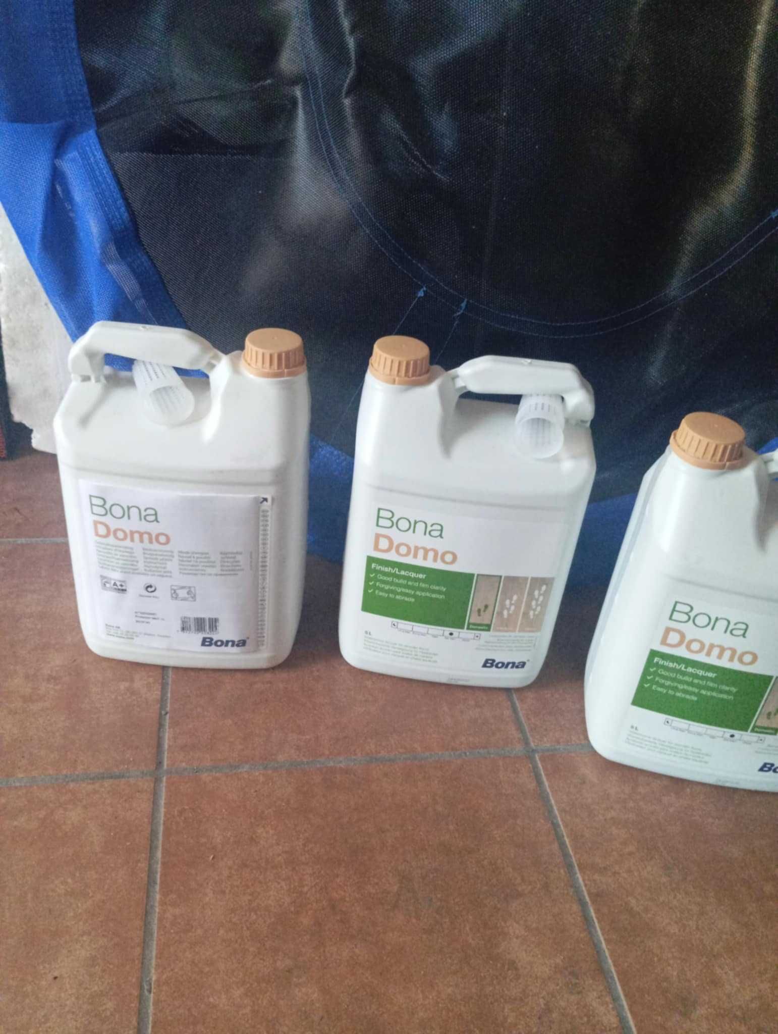 Lakier BONA DOMO 5L Półmat / Silkmat - do drewna i podłóg