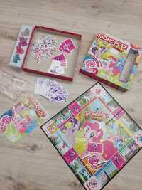 Monopoly junior gra planszowa dla dzieci my little pony kucyki pony