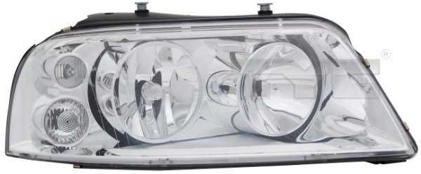 VW Sharan 00-10 Lampa/Reflektor przód prawy /H7+H1