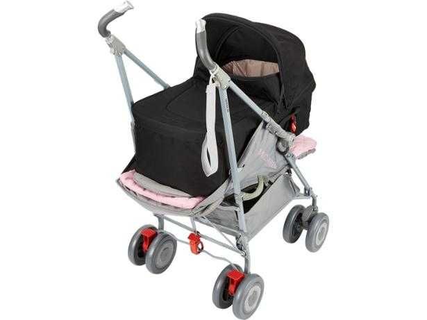 MACLAREN Carrycot ALCOFA preta NOVA/Na caixa